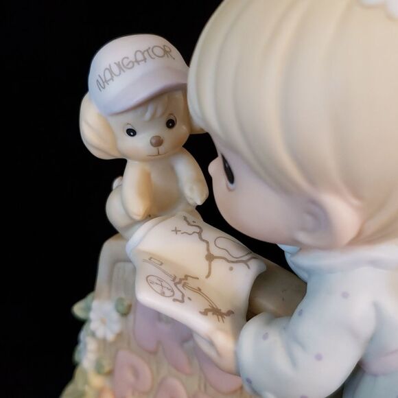 Vintage Enesco Precious Moments Porcelain Figurine 1999 "RV Haven' Fun or What" - Picture 6 of 9